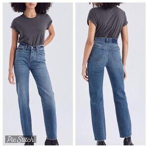 Abercrombie & Fitch The Dad High Rise Jeans Curve Love 26 / 2
